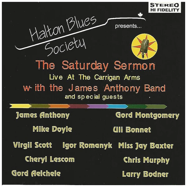 Saturday Sermon - Live at the Carrigan Arms [CD]