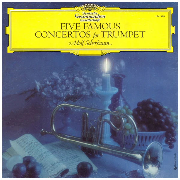 Five Famous Concertos for Trumpet [Vinyl]