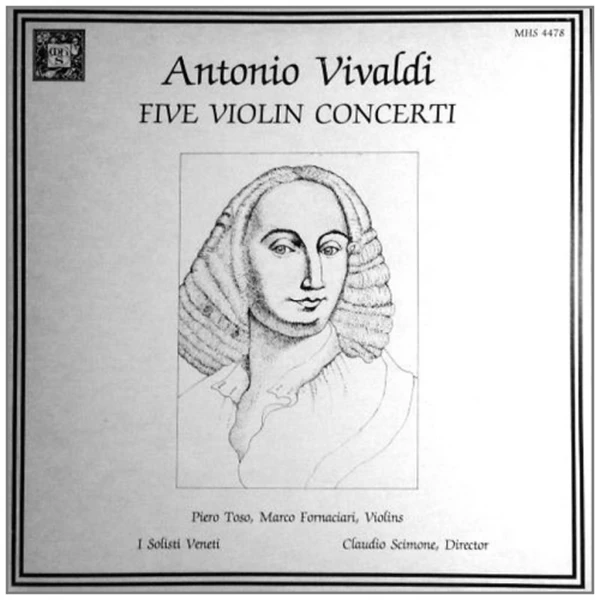 Vivaldi: Five Violin Concerti [Vinyl]