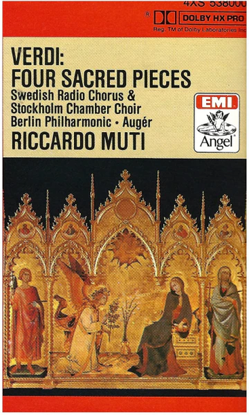 Verdi: Four Sacred Pieces [Tape]