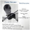Evgeny Moryatov - Violin Recital [CD]