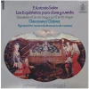P. Antonio Soler: Los 6 Quintetos Para Clave y Cuerda Vol. 1- Six Harpsichord Quintets [Vinyl]