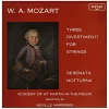 W.A. Mozart: Three Divertimenti for Strings, Serenata, Notturna [Vinyl]