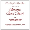 Second Annual Christmas Choral Concert [Vinyl]