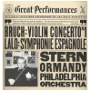 Bruch: Violin Concerto No.1; Lalo: Symphonie Espagnole, Stern Ormandy [Vinyl]