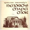 Syracuse University's Hendricks Chapel Choir [Vinyl]