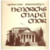 Syracuse University's Hendricks Chapel Choir [Vinyl]