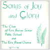 Songs of Joy and Glory 1977-78 [Vinyl]
