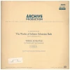 J S Bach: Three Sonatas for Viola da gamba & Harpsichord [Vinyl]