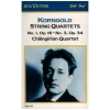 Korngold: String Quartets 1 & 3 [Tape]