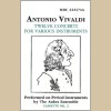 Vivaldi: Twelve Concerti for Various Instruments. Cassette No. 2 [Tape]