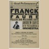 Franck: Symphony in D, Faure: Pelleas & Melisande Suite [Tape]
