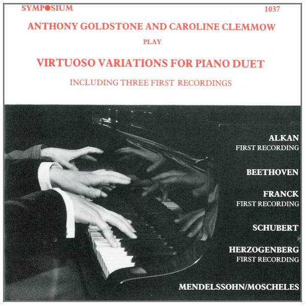 Goldstone & Clemmow Play Virtuoso Variations for Piano Duet