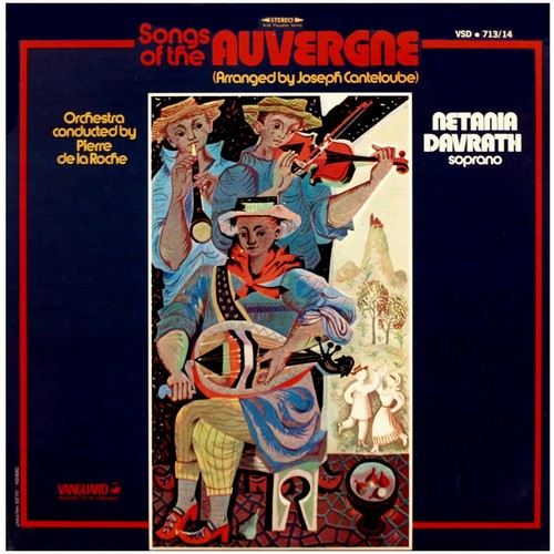 Netania Davrath - Songs of the Auvergne (2 LPs)
