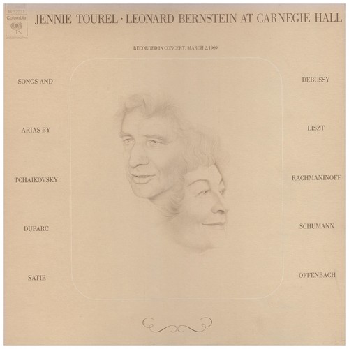 Jennie Tourel & Leonard Bernstein At Carnegie Hall