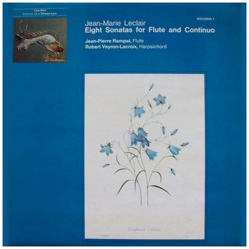 Jean-Marie Leclair: Eight Sonatas For Flute And Continuo - Record 1
