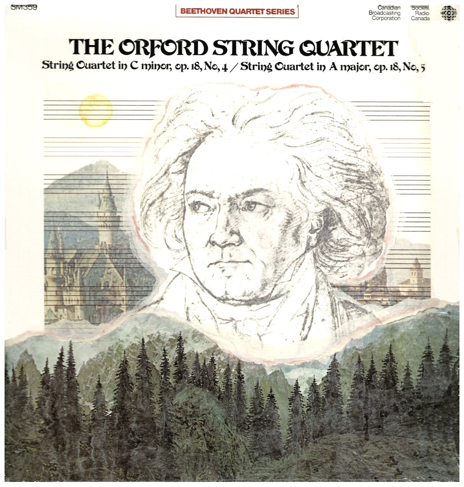 Beethoven: String Quartet in C minor Op 18 No 4; String Quartet in A major Op 18 No 5 [Vinyl]
