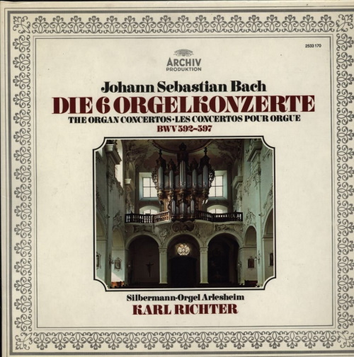 Johann Sebastian Bach: Die 6 Orgelkonzerte