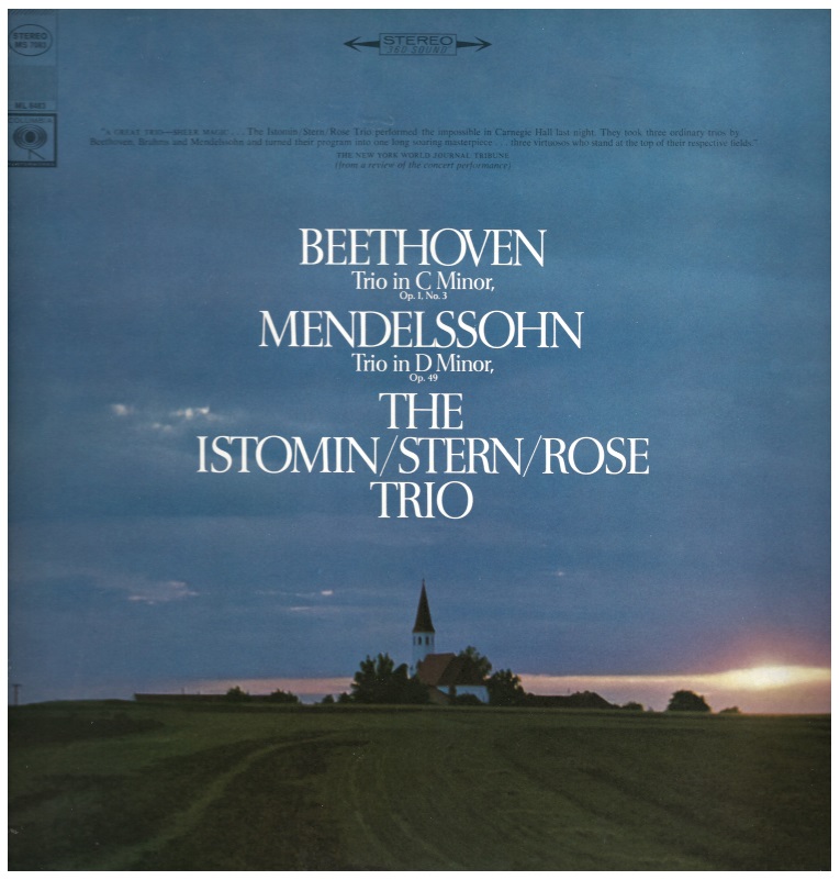 Beethoven: Trio in C; Mendelssohn Trio in D minor