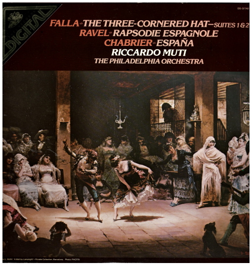 Falla: The Three-Cornered Hat; Ravel: Rapsodie Espagnole; Chabrier: Espana
