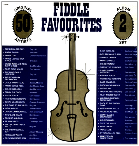 50 Fiddle Favourites - Original Artists (2 LPs)