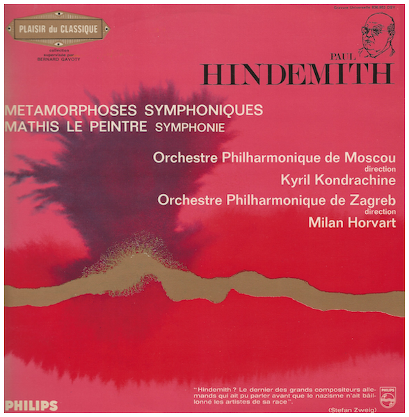 Hindemith: Metamorphoses Symphoniques; Mathis Le Peintre Symphonie
