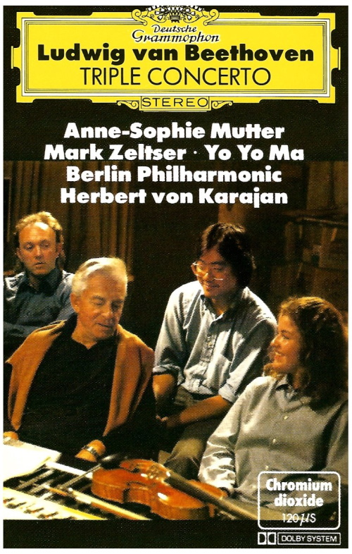 Beethoven: Triple Concerto [Tape]