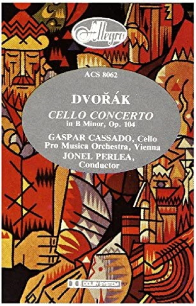 Dvorak: Cello Concerto [Tape]