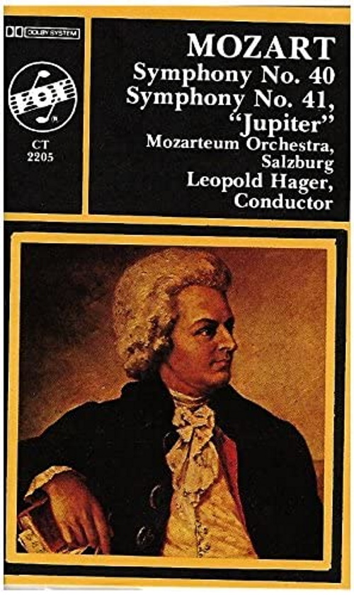 Mozart: Symphony No. 40 & No. 41 'Jupiter'