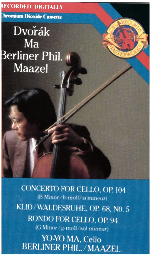 Dvorak: Cello Concerto [Tape]