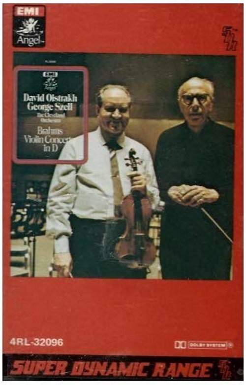 Brahms: Violin Concerto [Tape]