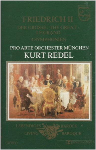 Friedrich II (The Great): Four Symphonies