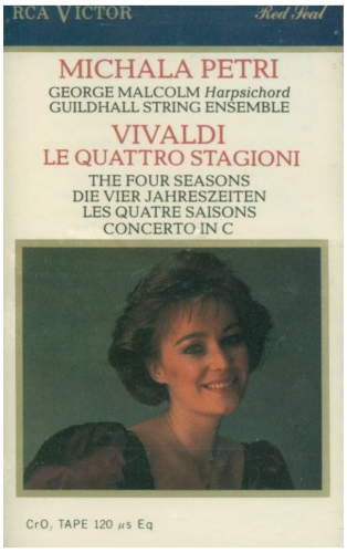 Vivaldi: The Four Seasons [Tape]