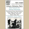 Bach: Four Concerti for Various Instruments [Tape]